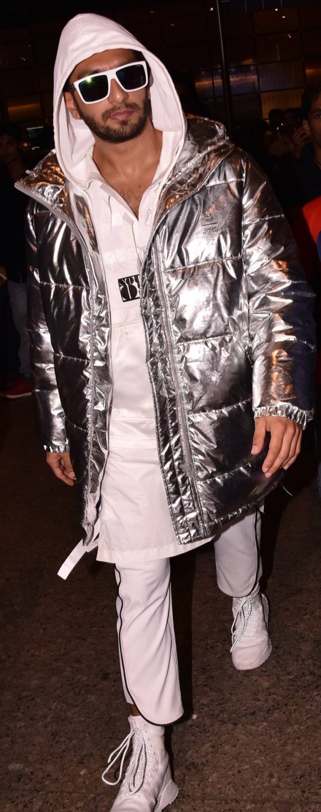 Ranveer Singh looks quirky in this metallic jacket | The Daily Chakra